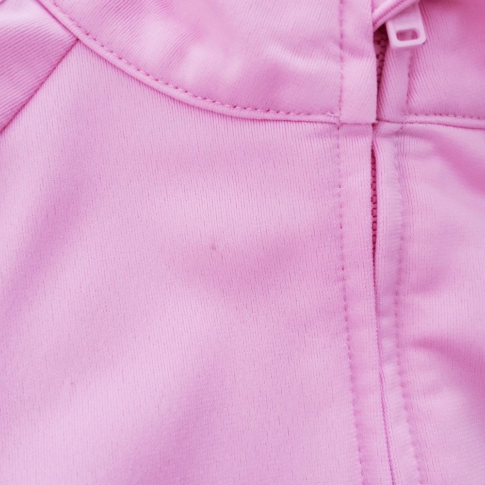 Adidas Girls Pink Track Jacket Size 18 Months - Picture 9 of 9